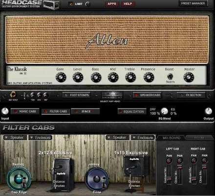 Head Case Allen amp Picture