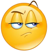 Unimpressed Emoticon pic