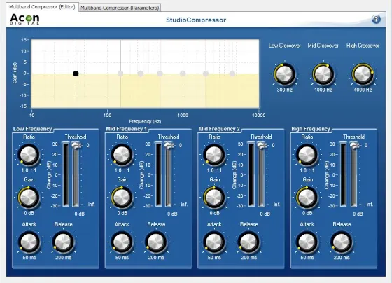 Acoustica 5 Studio Compressor VST