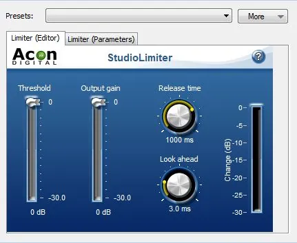 Acon Digital Studio Limiter VST