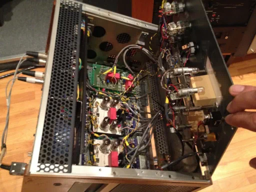 Image: Fairchild 670 tubes and innards