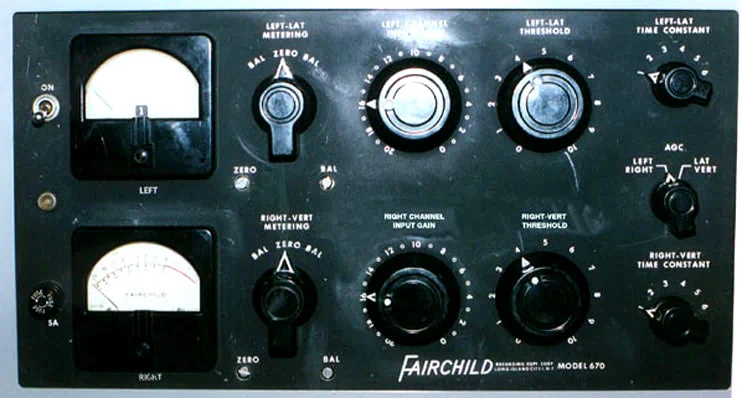 Image: Original Fairchild 670 Compressor