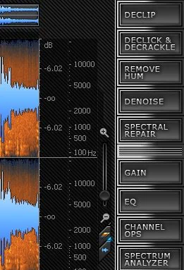 iZotope RX2 Modules