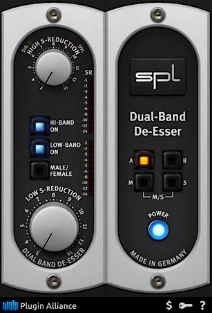 Image: SPL Dual Band - SPL DeEsser Collection review