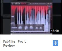 FabFilter Pro-L Review - YouTube video review link