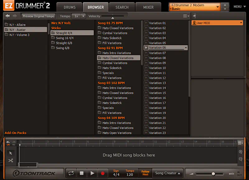 EZD2 - Browser tab