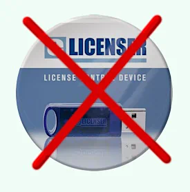 No eLicenser Dongle Required