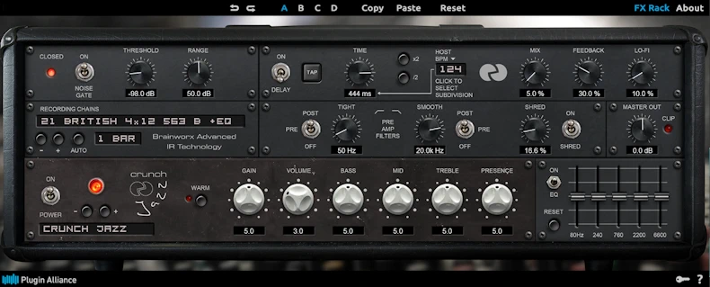 BX Rockrack V3 FX Rack