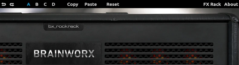 Bx Rockrack V3 Review - top toolbar