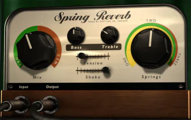 Softube Spring Reverb plugin picture