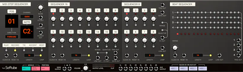 Softube Modular Sequencing modules