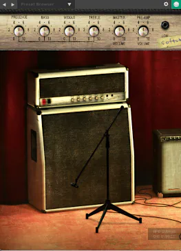 Softube vintage amp room white