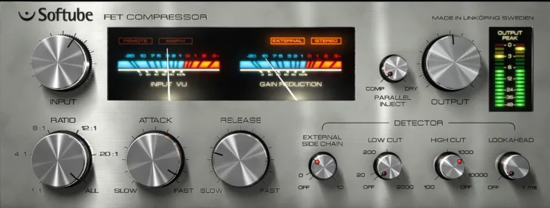Softube FET Compressor plugin picture