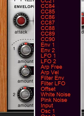 Image: RobPapen Predator Envelope Destinations