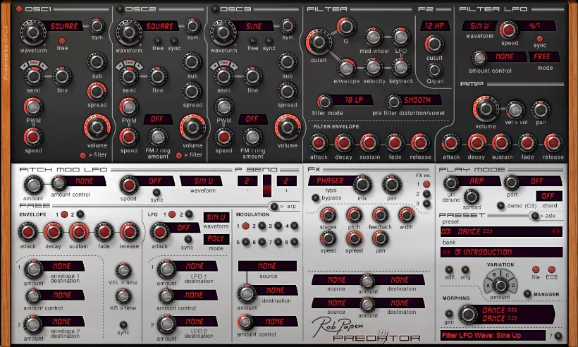 Rob Papen Predator review
