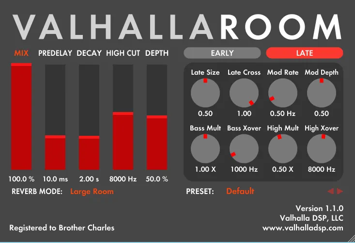ValhallaDSP Valhalla Room Review