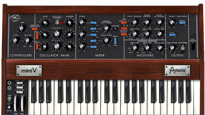Arturia Mini V Review - Producer Pack 61